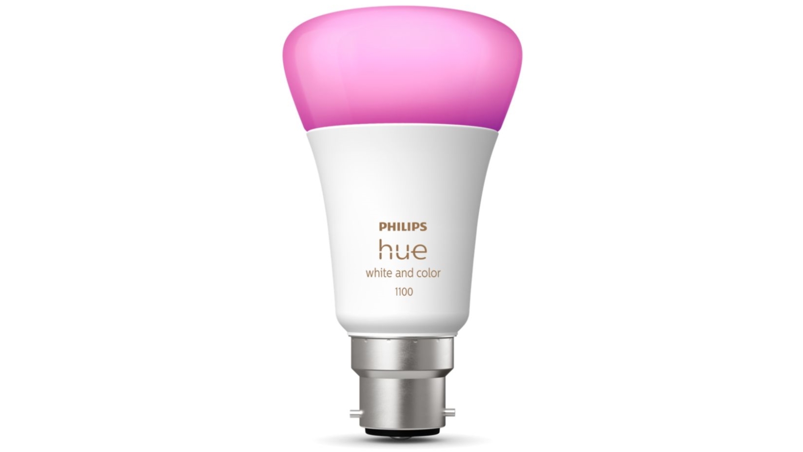 Philips Hue White and Colour Ambiance 11W A60 B22 Smart Bulb with Bluetooth