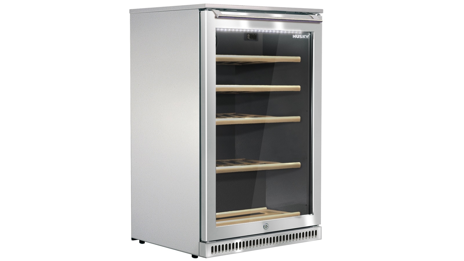 Husky 104L Riserva Collection Alfresco Wine Cooler - Stainless Steel