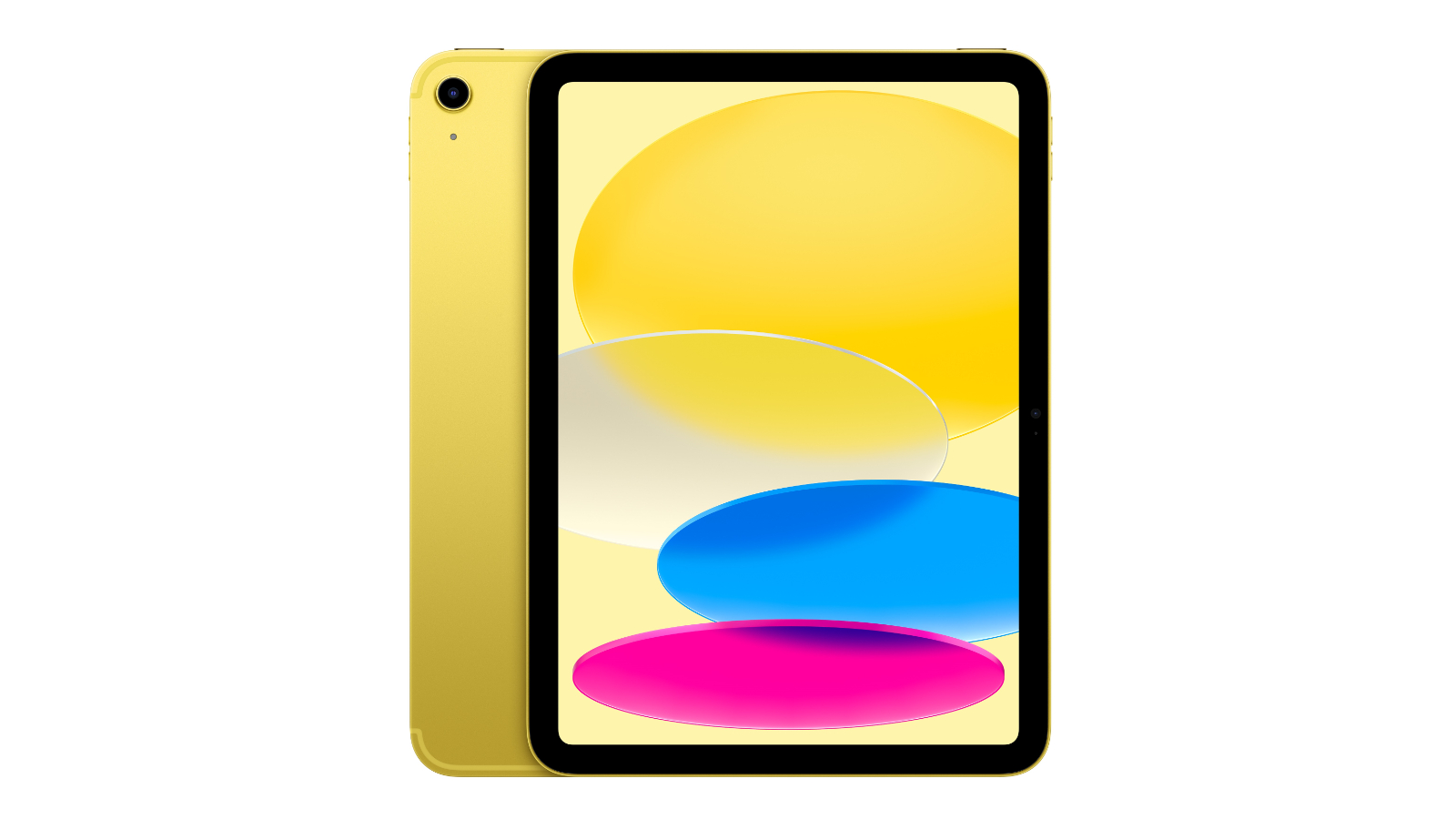 Apple iPad A16 11-inch Wi-Fi + Cellular 256GB - Yellow | Domayne