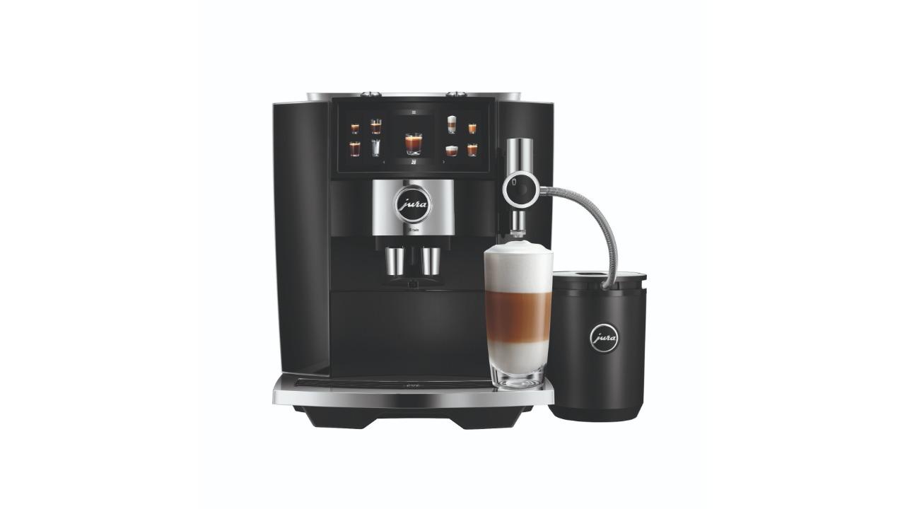 Jura J8 Twin Automatic Coffee Machine - Diamond Black