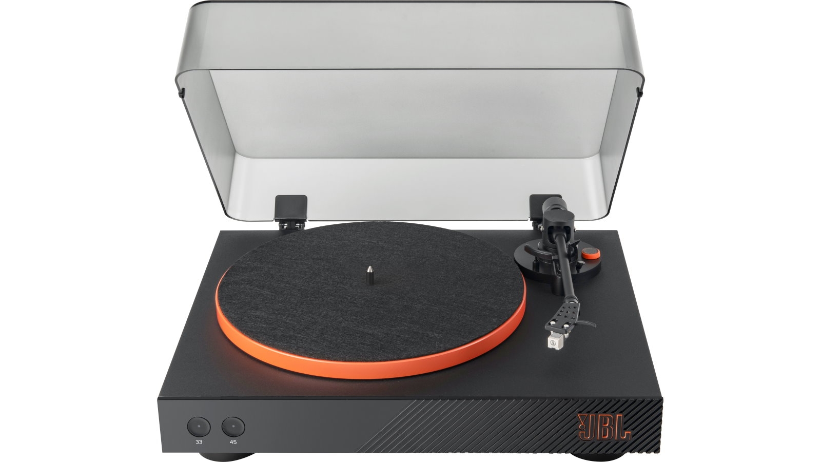 JBL Spinner Bluetooth Turntable - Black/Orange