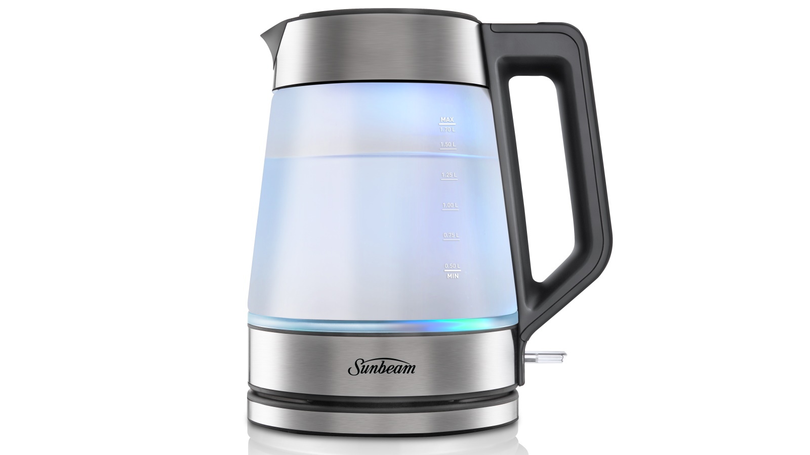 Sunbeam Morning Frost 1.7L Glass Kettle