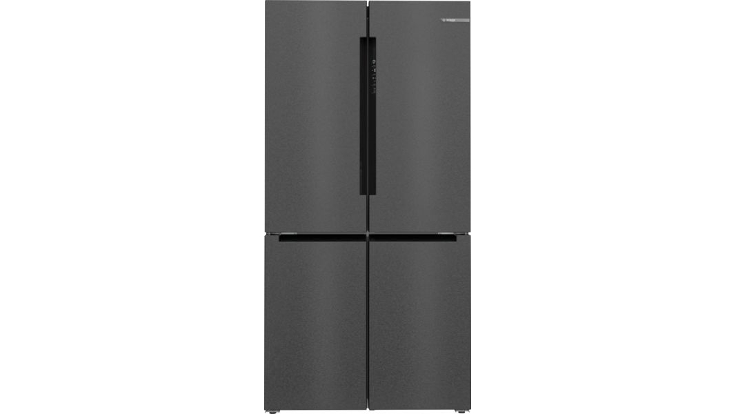 Bosch 605L Series 6 Quad Door Fridge - Black Stainless Steel
