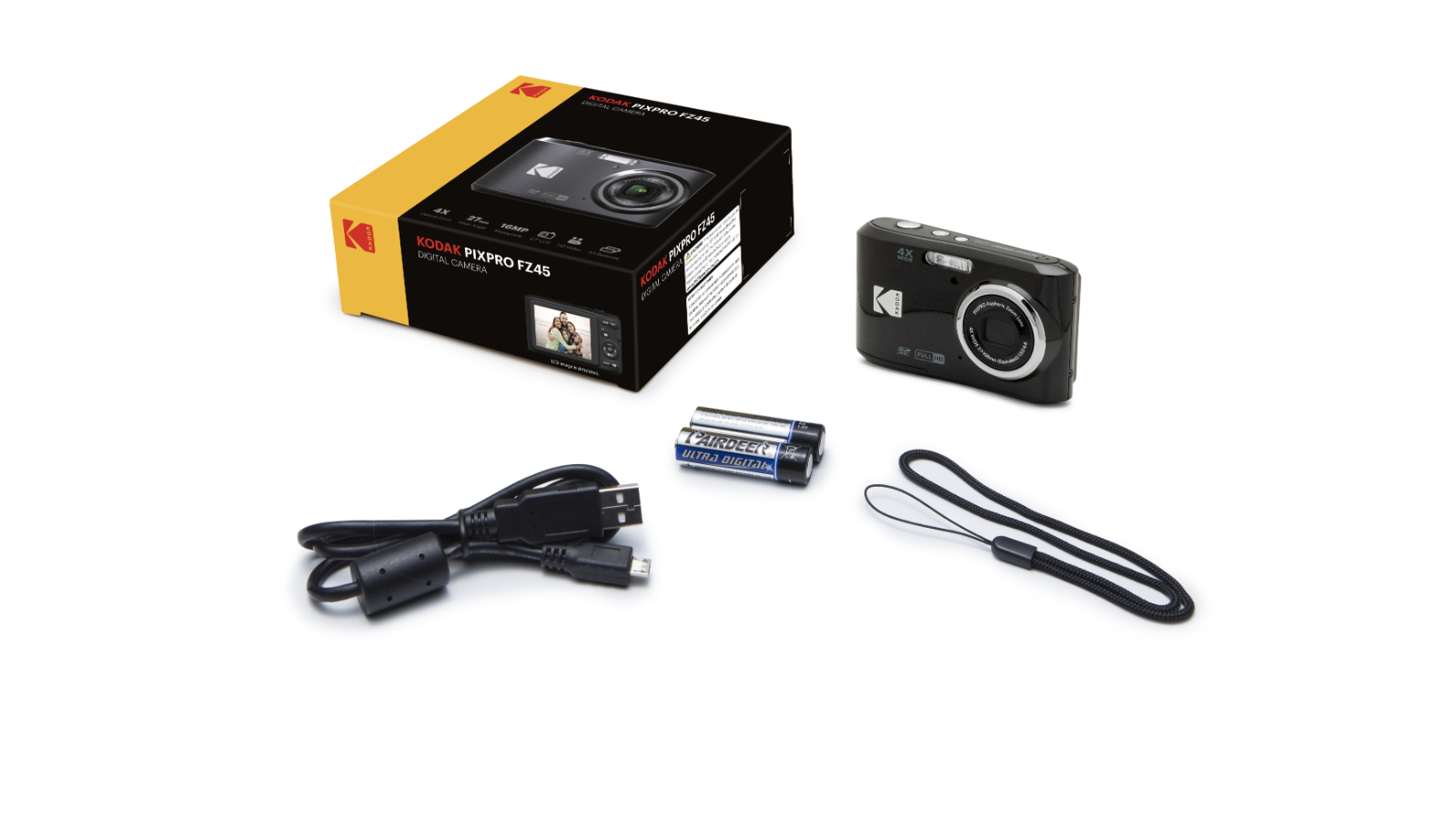 KODAK PIXPRO FZ45 ブラック