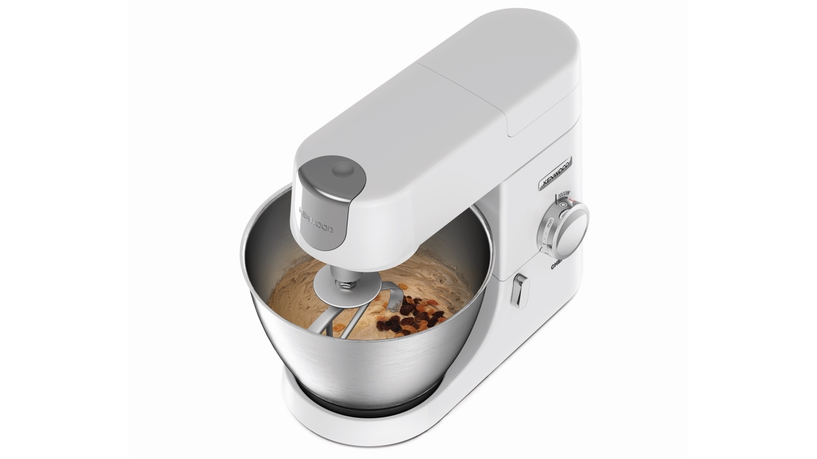Kenwood Chef Kitchen Machine Stand Mixer White Domayne