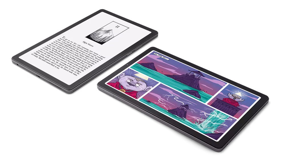 Lenovo Tab M9 64GB 9-inch Tablet (Arctic Grey) with Folio Case