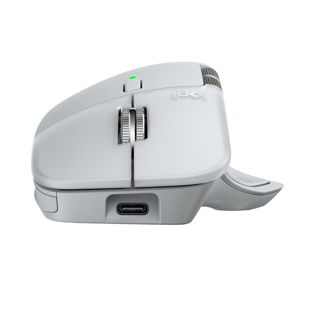 Logitech MX Master 4 Wireless Mouse for Mac - White Silver | Domayne