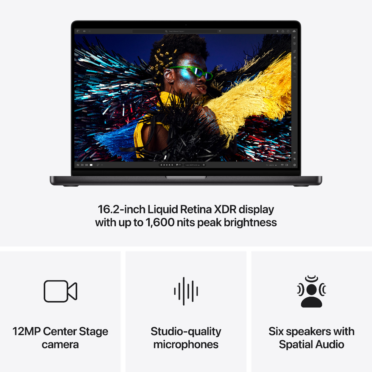 Apple MacBook Pro 16-inch M4 Max/48GB/1TB SSD Laptop - Space