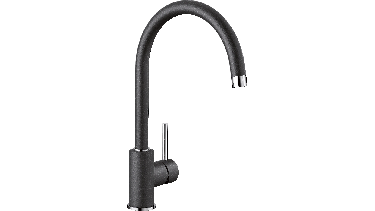 Blanco Mida XL Silgranit Single Lever High Arch Tap - Anthracite