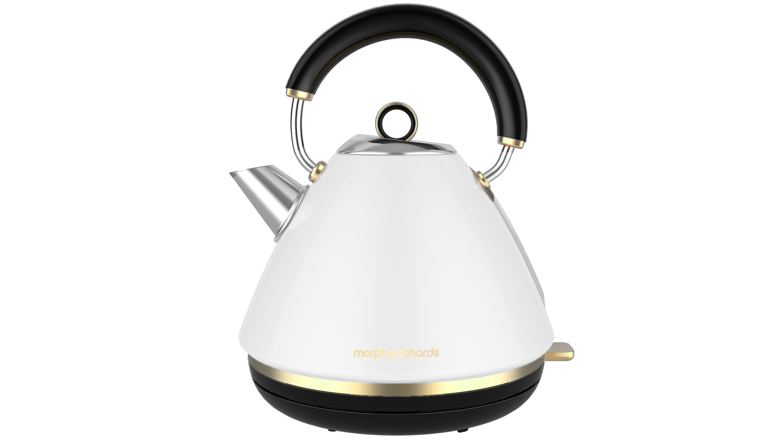 Morphy Richards Ascend Soft Gold Kettle White Domayne
