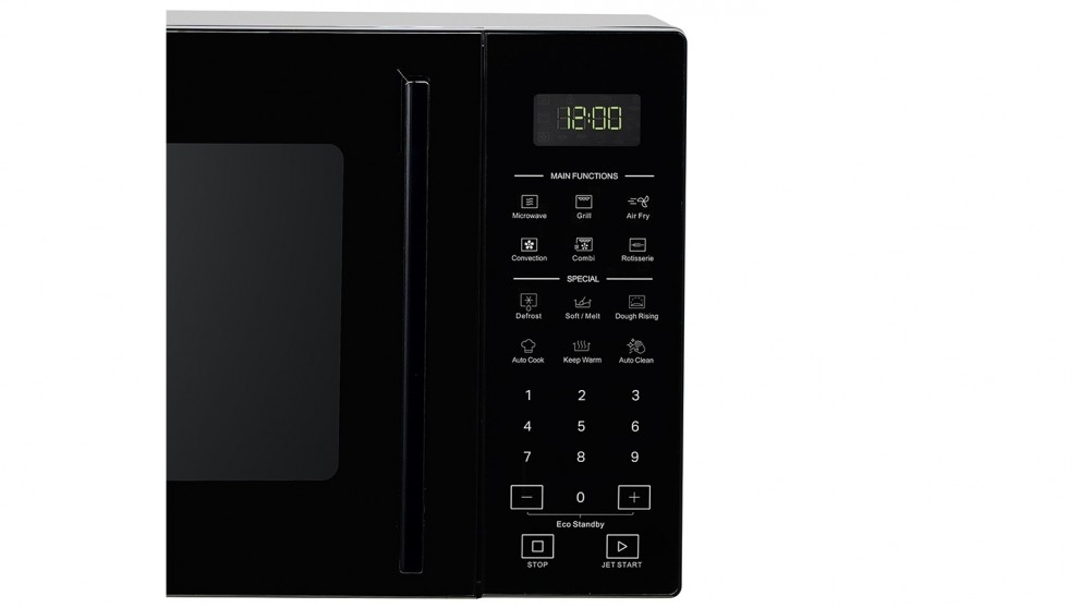 Whirlpool 29L Convection Microwave Oven with Air Fry Black