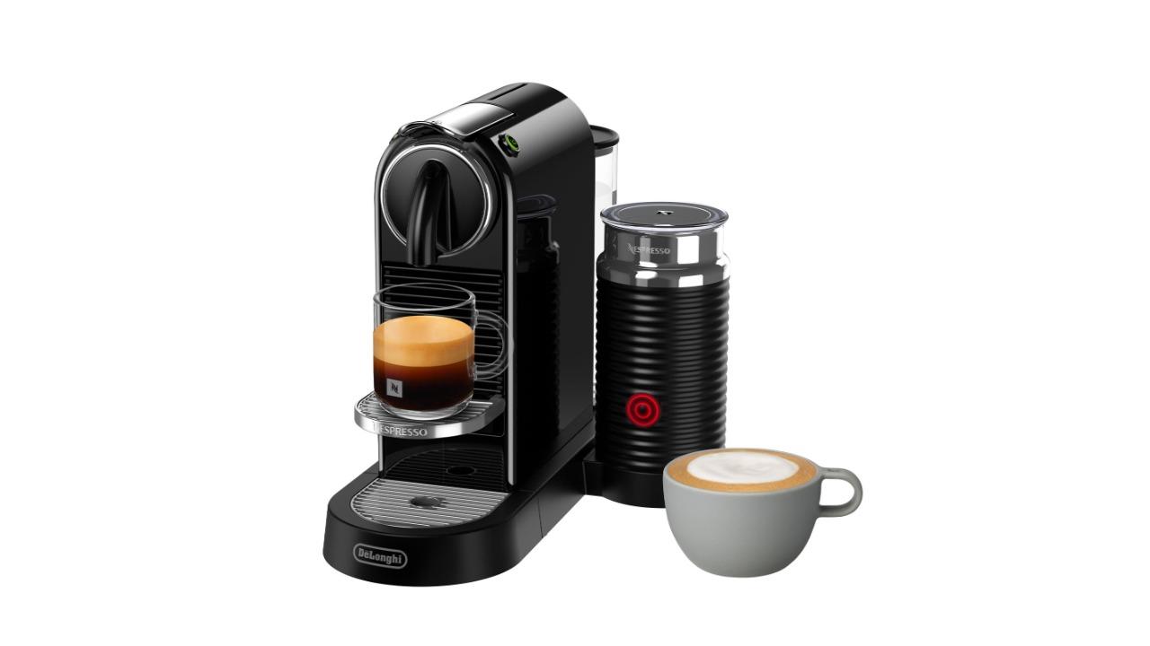 Nespresso Citiz & Milk Coffee Machine by DeLonghi - Black