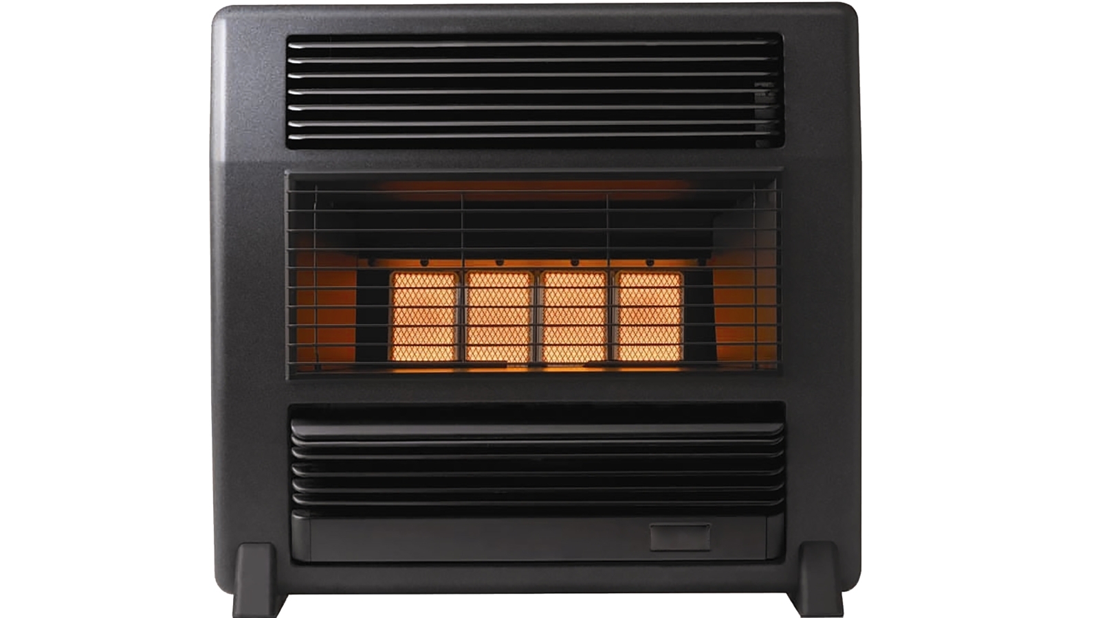 Omega Altise Lancer 15MJ Natural Gas Radiant Convection Heater - Black Marble