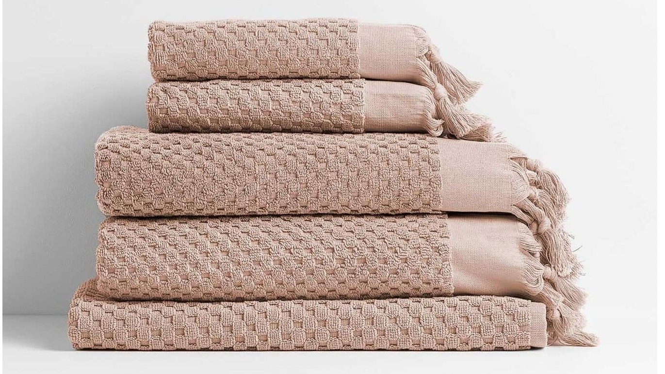 Aura Milos Clay Towels