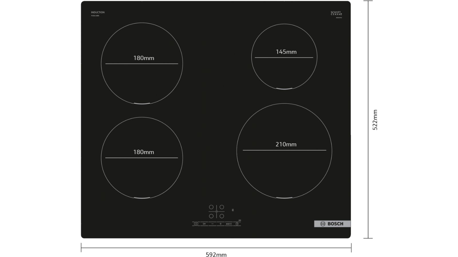 Bosch series 4 induction cooktop discount