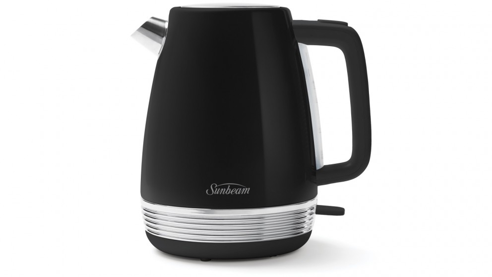 Sunbeam Chic Collection Breakfast Kettle and Toaster Pack Black