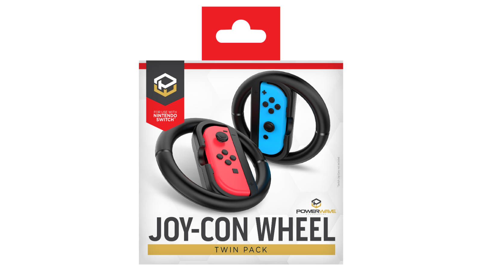 Powerwave Nintendo Switch Joy Con Wheel Twin Pack | Domayne