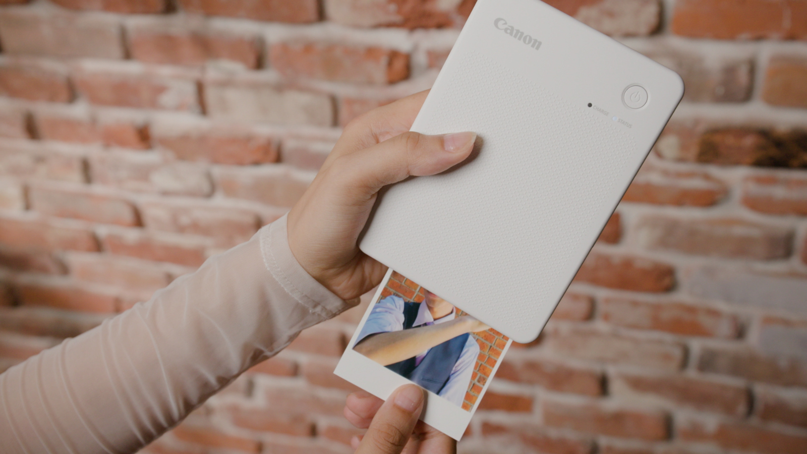 Canon Selphy Square QX20 Compact Photo Printer - White | Domayne Canon Selphy Square QX20 Compact Photo Printer - White | Domayne