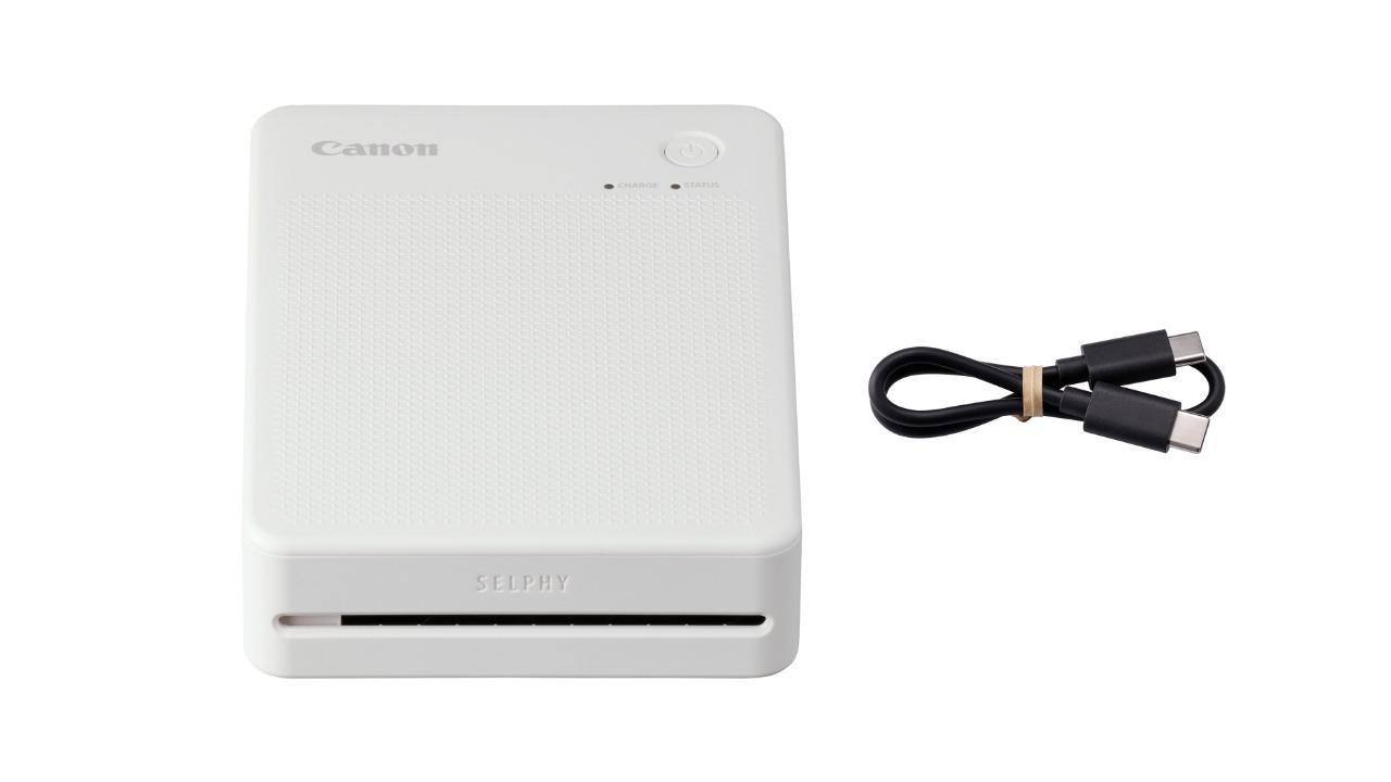 Canon Selphy Square QX20 Compact Photo Printer - White | Domayne