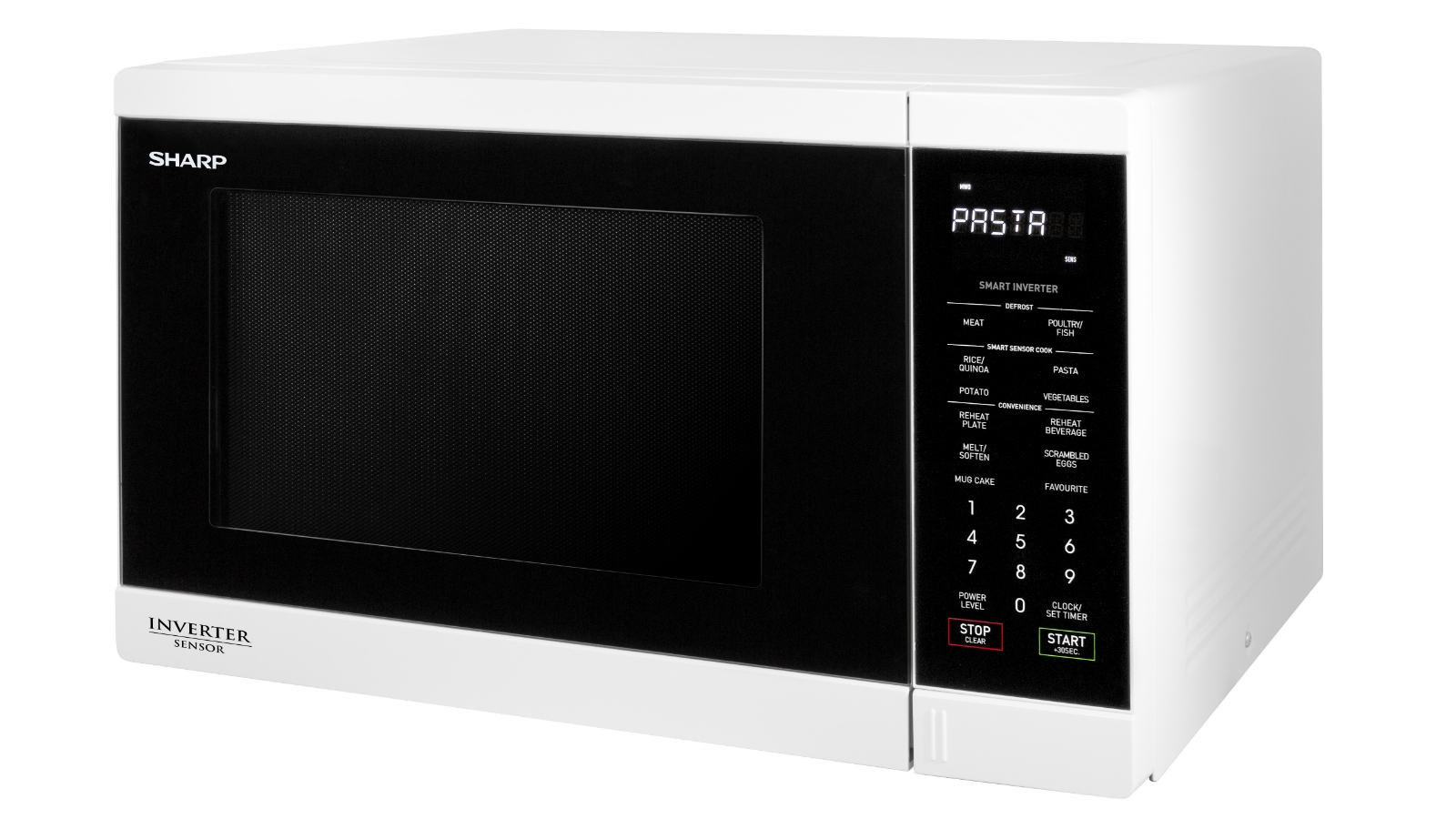 Sharp 34L Inverter Microwave Oven White