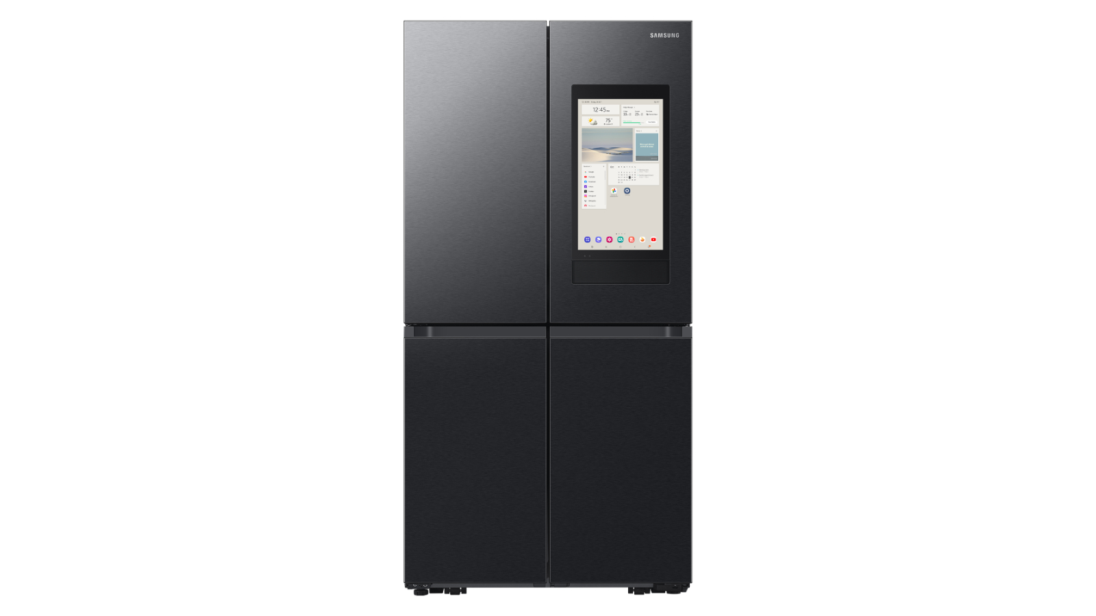 Samsung 636L AI Family Hub French Door Fridge with Internal Beverage Showcase