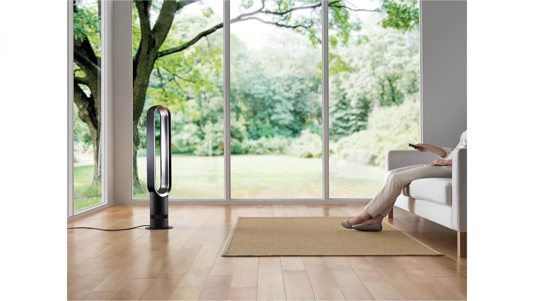 Dyson AM07 Cool Tower Fan White/Silver Domayne