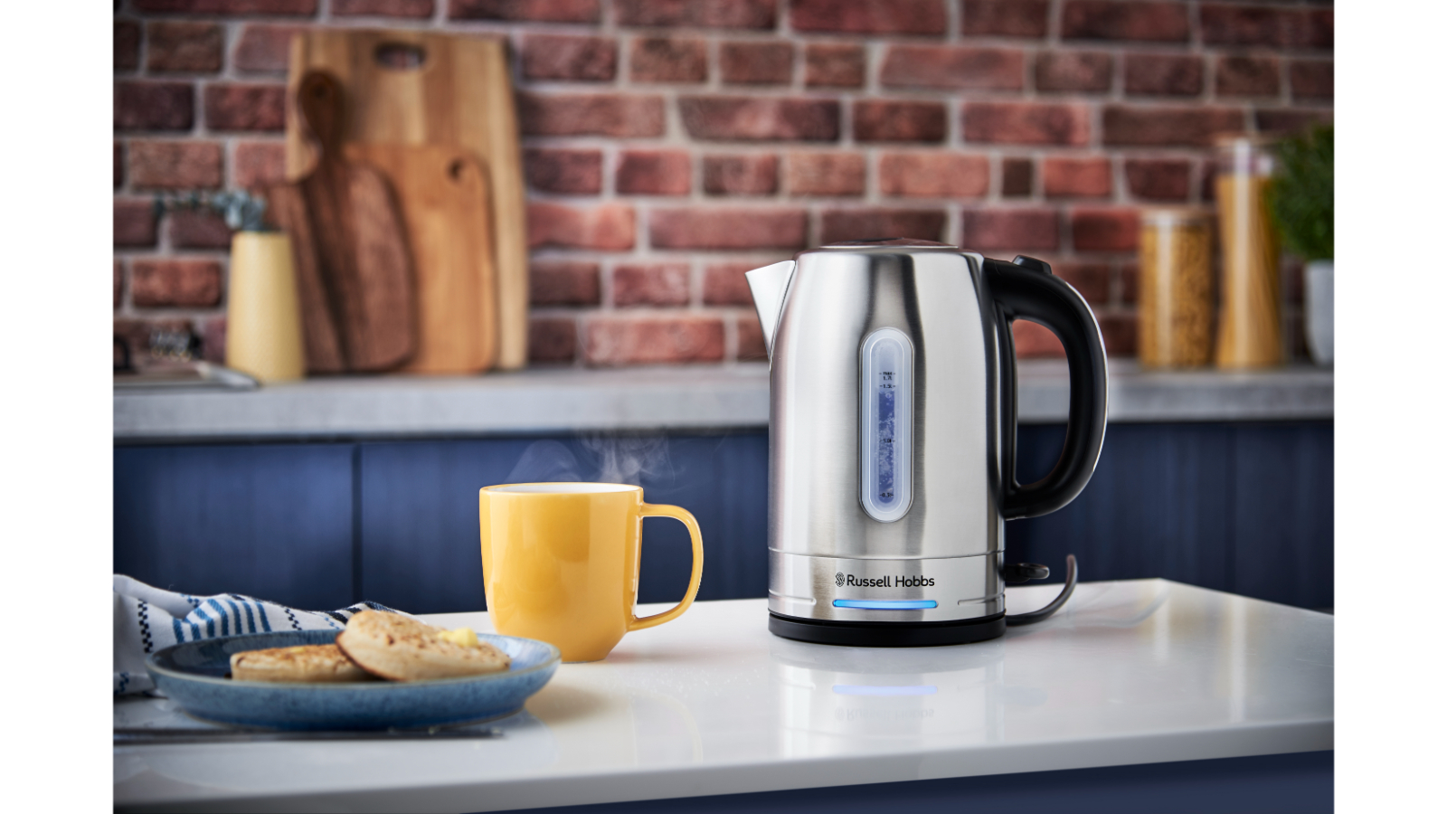Russell hobbs kettle stainless steel online