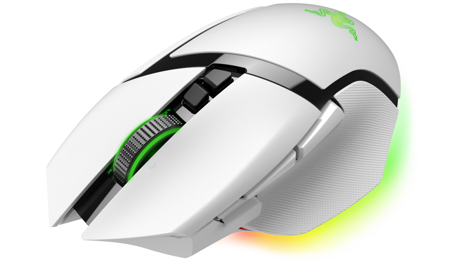 Razer Basilisk V3 Pro 35K Ergonomic Wireless Gaming Mouse - White