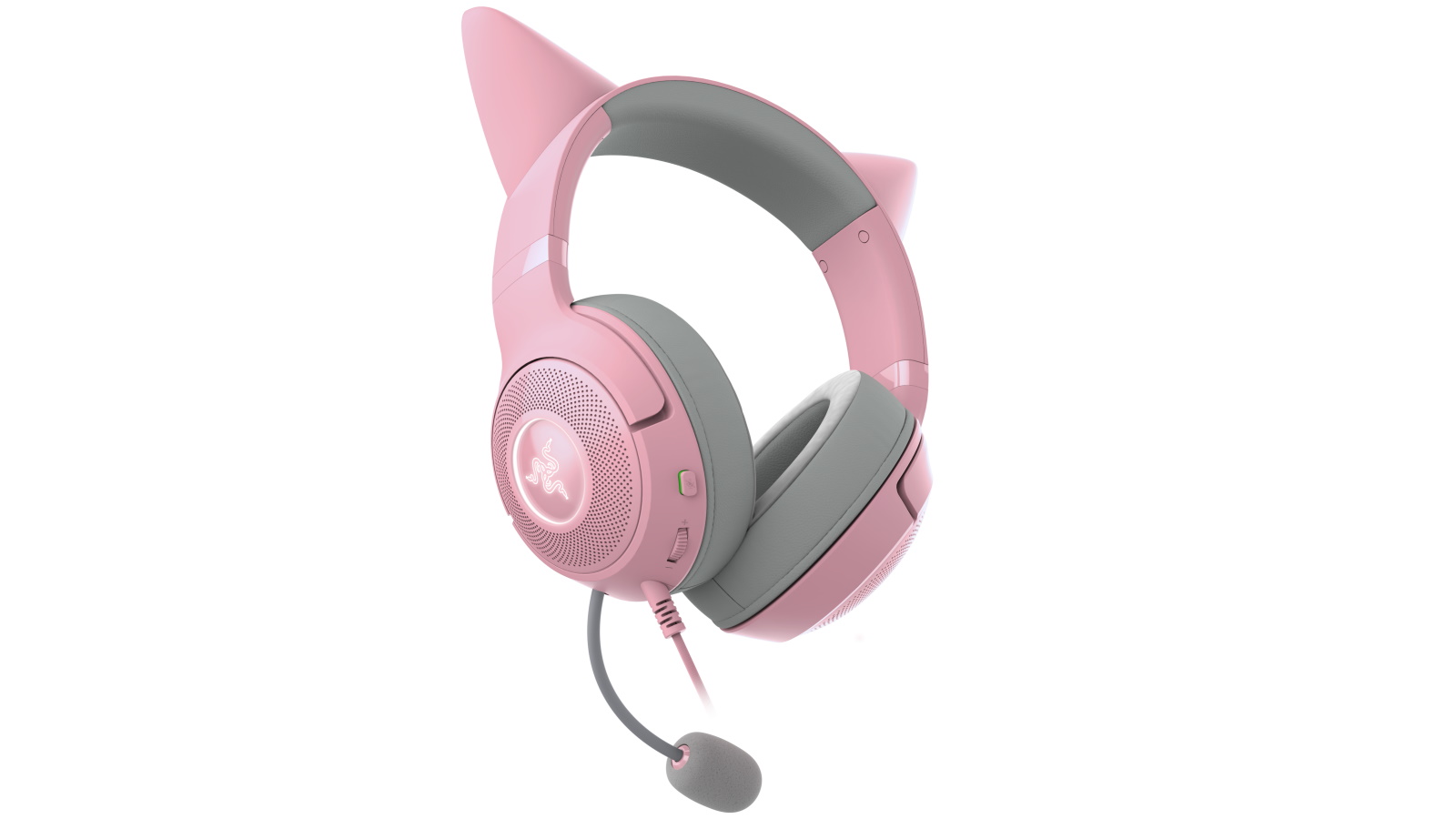 【新品未開封】Razer Kraken Kitty V2 BT - Quartz Razer Kraken Kitty V2 BT Wireless RGB Headset: Chroma RGB