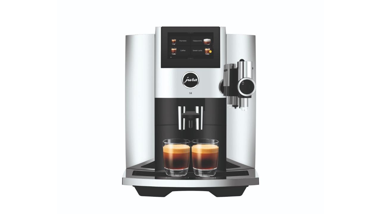 Jura S8 Automatic Coffee Machine Chrome Domayne