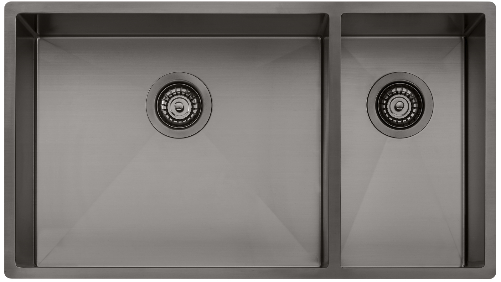 Oliveri Spectra 1 & 1/2 Bowl Sink - Gunmetal