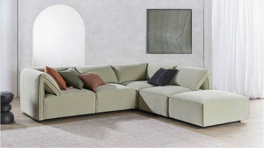 Sevilla 5-Piece Fabric Modular Lounge