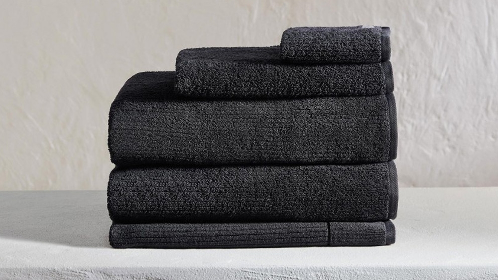 Sheridan Living Textures Carbon Towels