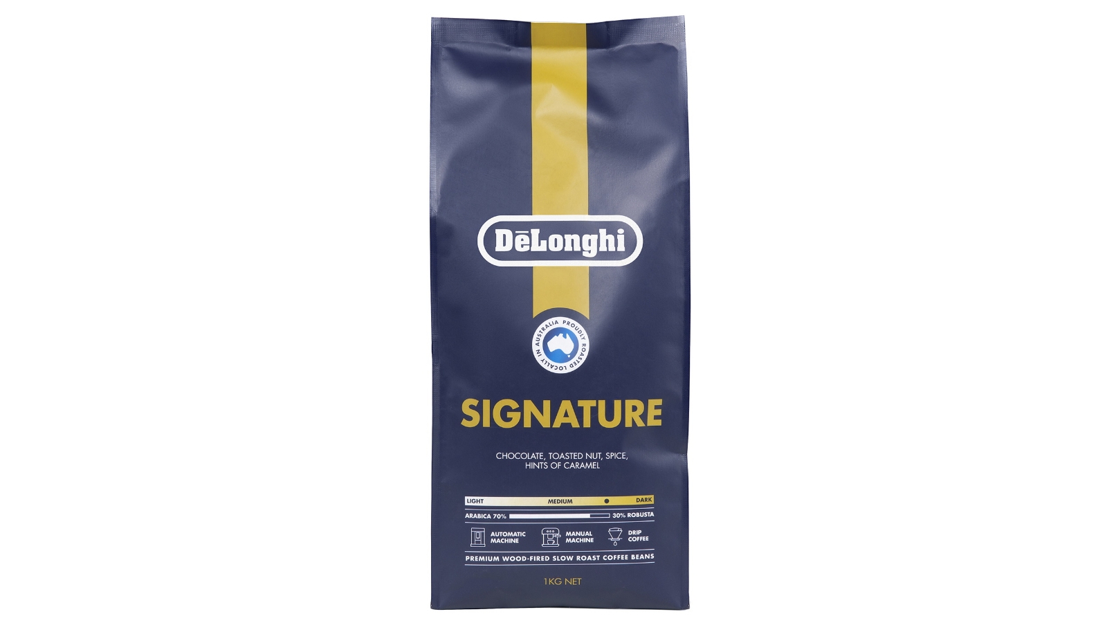 DeLonghi 1kg Signature Blend Coffee Beans