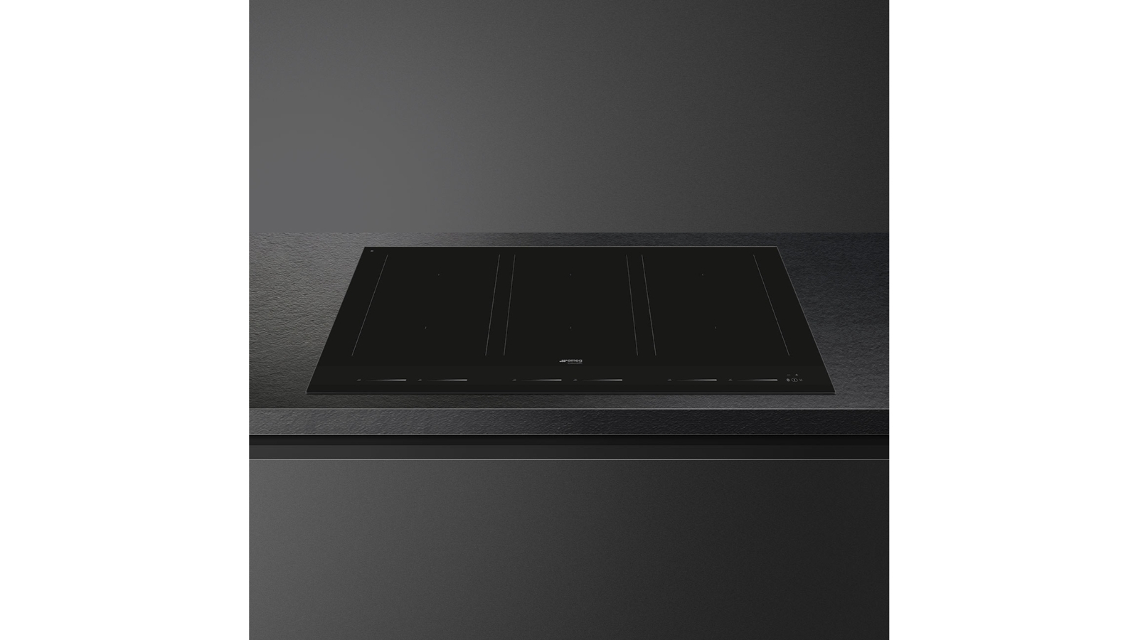 Smeg 900mm Linea 6 Zone Induction Cooktop Black Ceramic Domayne