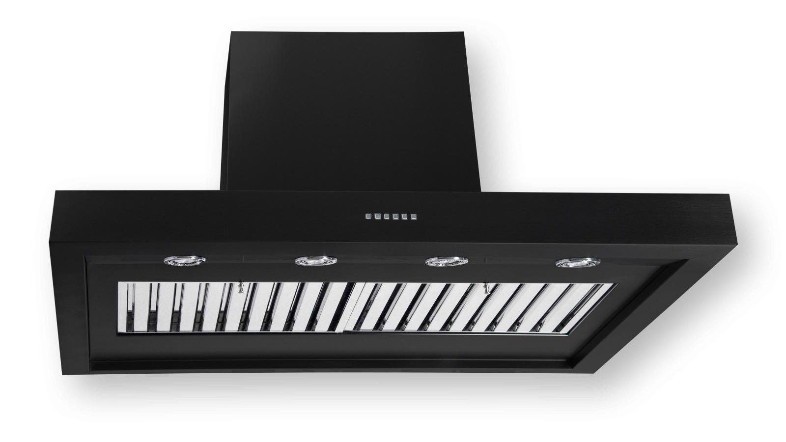 Sirius 120cm BBQ Canopy Rangehood - Black