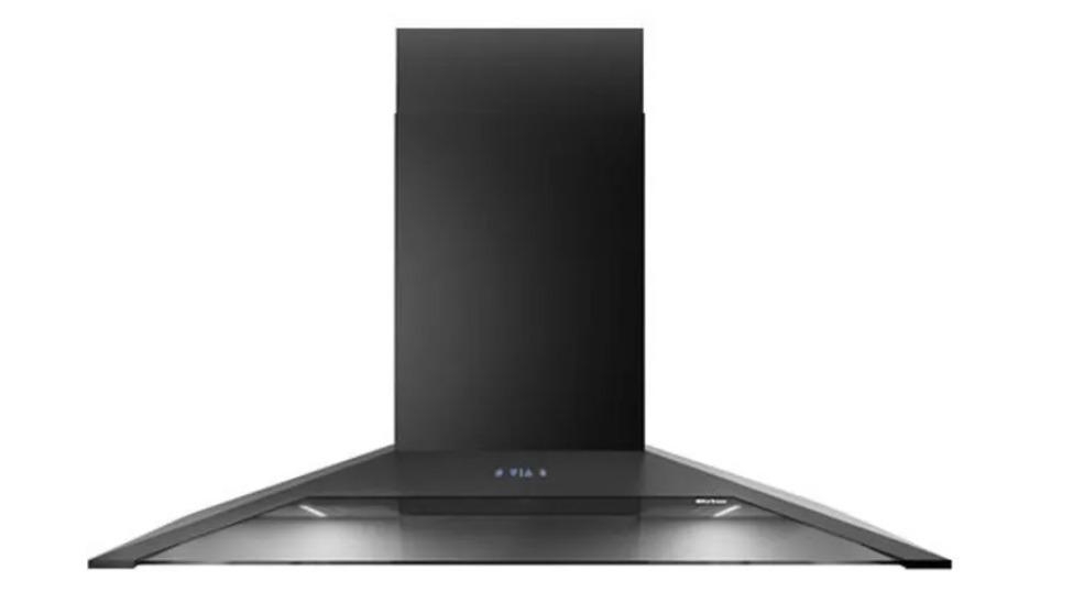 Sirius 90cm Canopy Rangehood Body Only - Matte Black