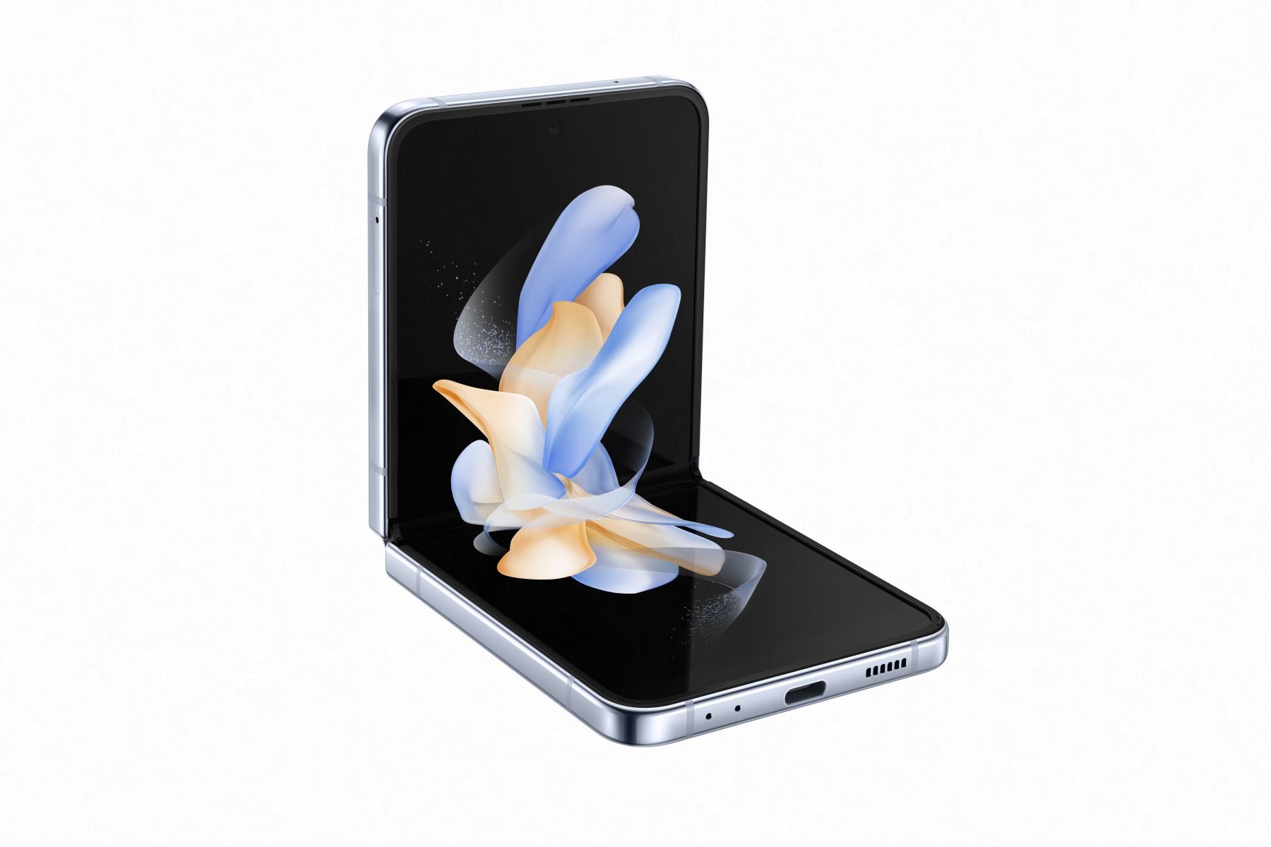 Samsung Galaxy Z Flip4 256GB - Blue | Domayne