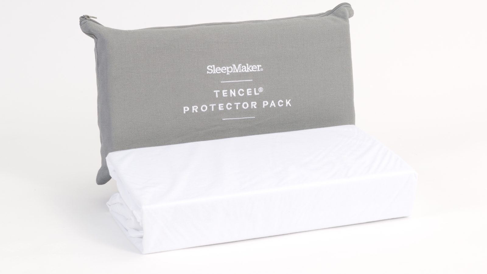 SleepMaker Tencel Waterproof Mattress Protector Pack