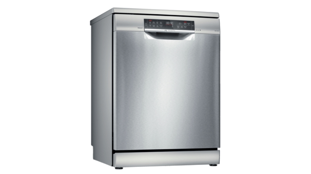 Bosch 60cm Series 8 Freestanding Dishwasher with Home Connect Stainless Steel Domayne