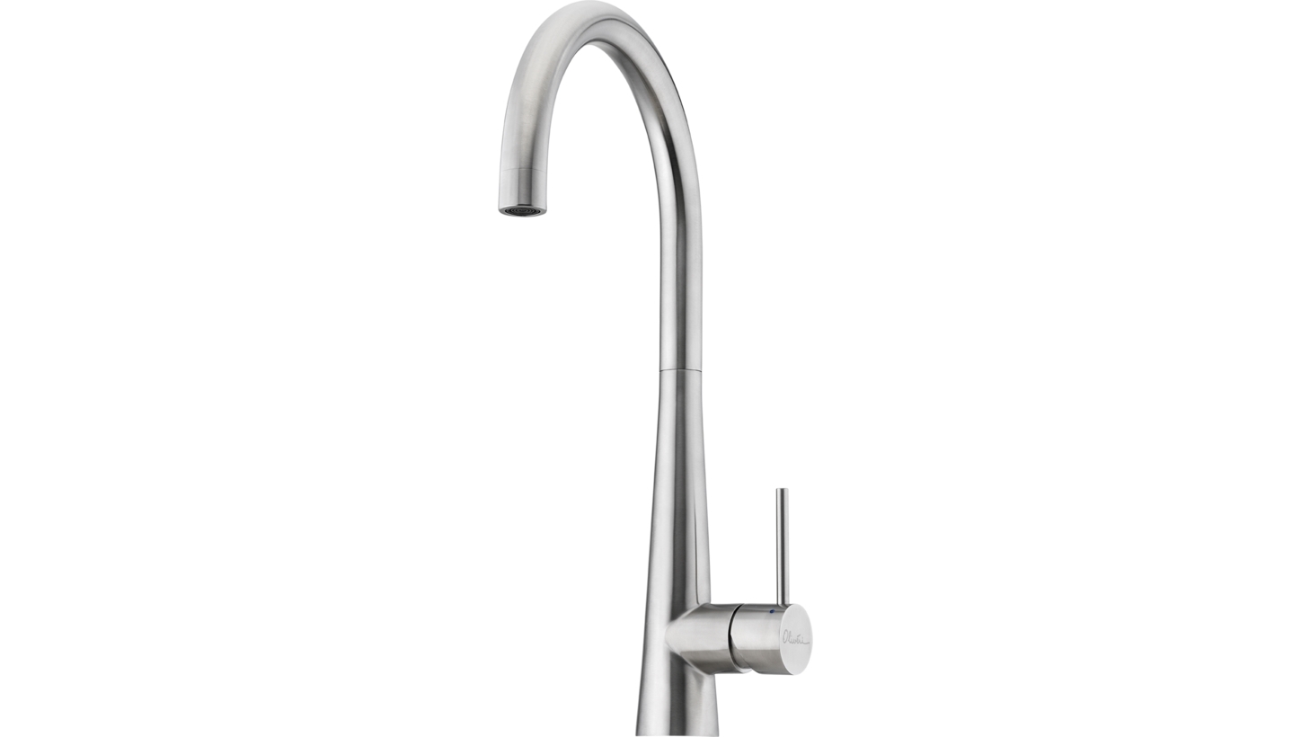 Oliveri Stainless Goose Neck Mixer