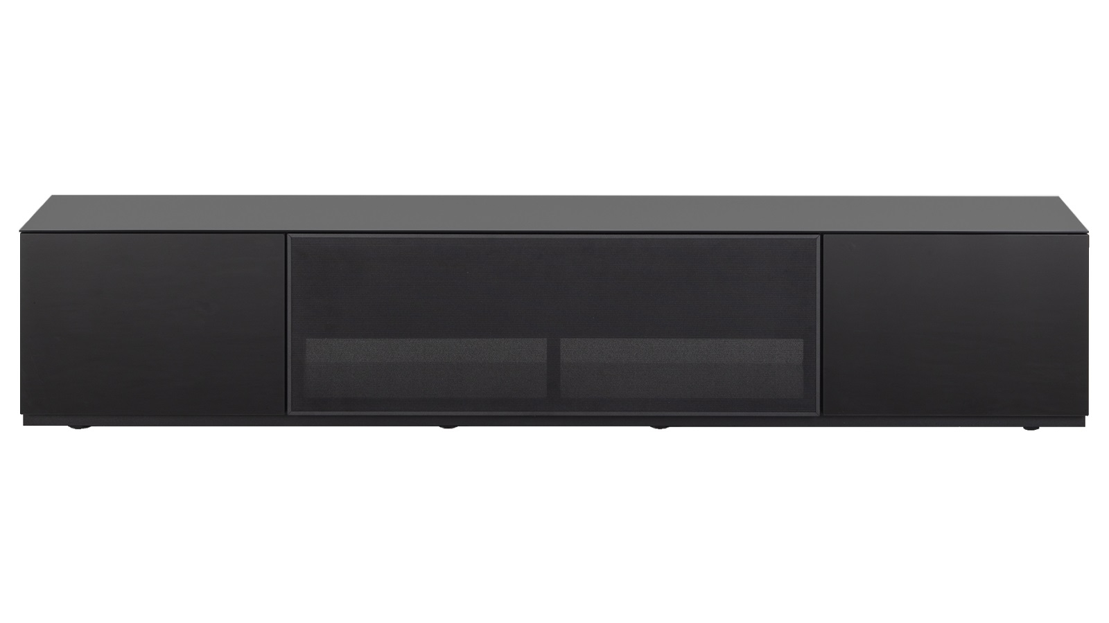 Sonorous Studio 2000mm TV Cabinet Black Domayne