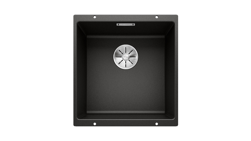 Blanco SUBLINE 400-U Single Bowl Undermount Sink - Black