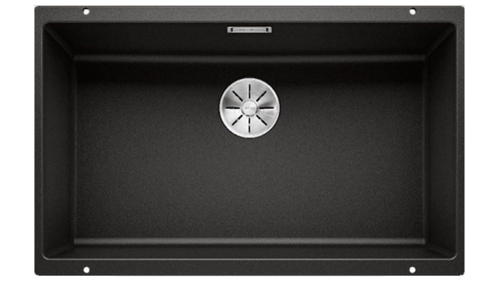 Blanco Subline 700-U Single Bowl Undermount Sink - Black