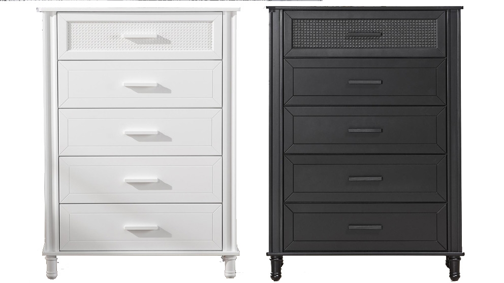 Tahiti 5-Drawer Tallboy