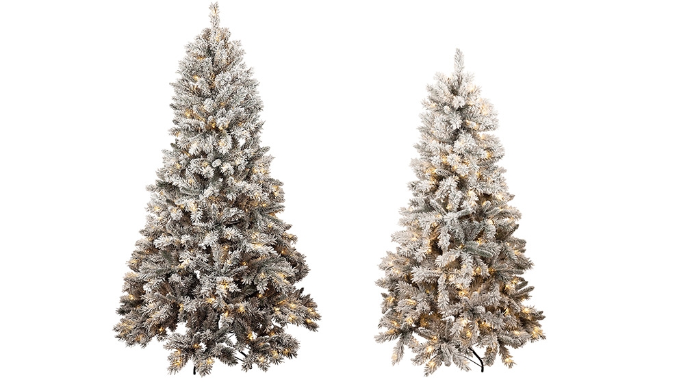 Thredbo Flocked LED Tree