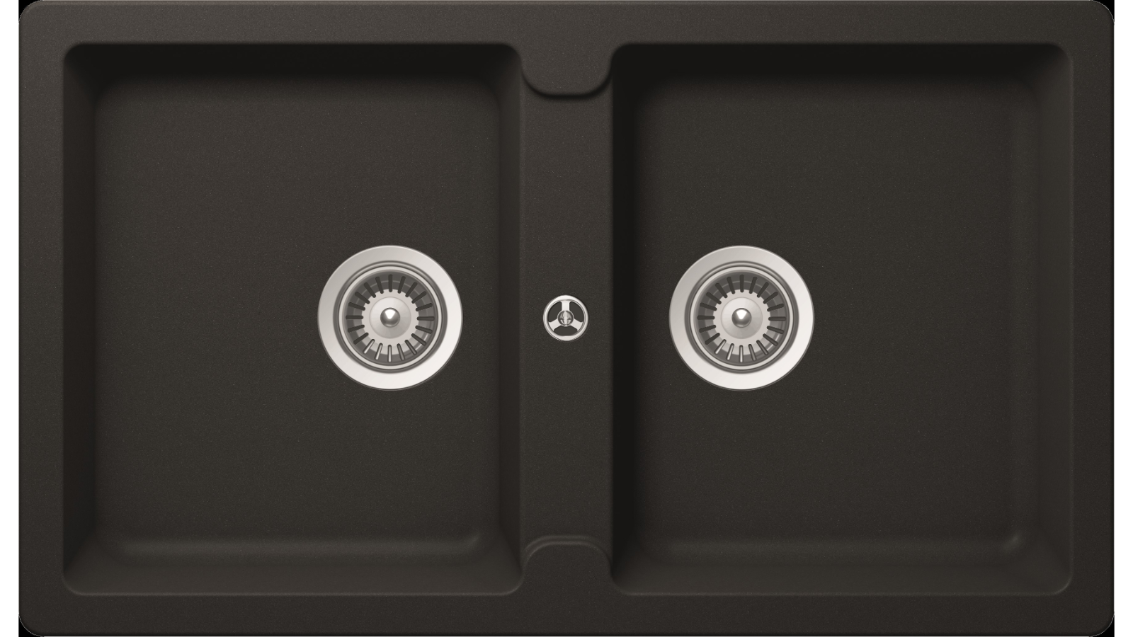 Schock TN200 Typos Double Bowl Sink Undermount - Nero