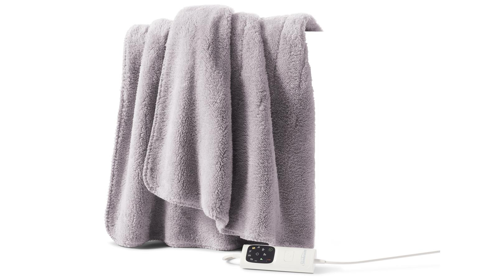 Beurer Super Cosy Heated Throw - Charcoal