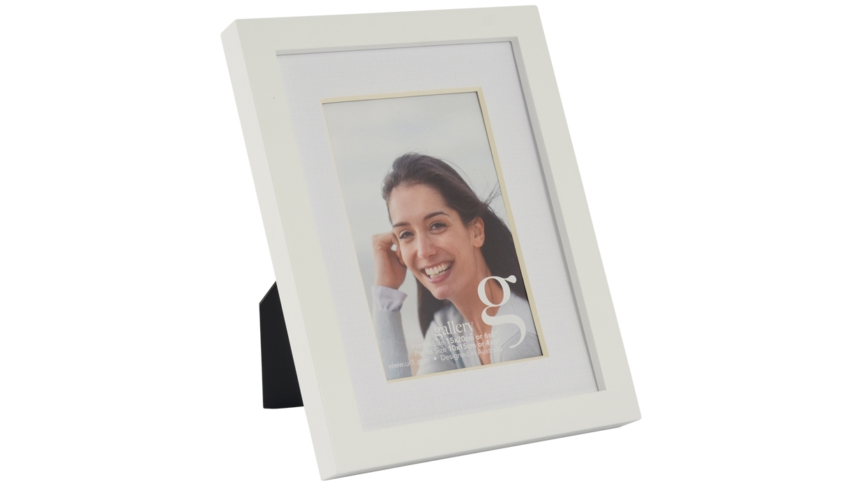 UR1 Gallery 6x8-inch Photo Frame with 4x6-inch Opening - White | Domayne