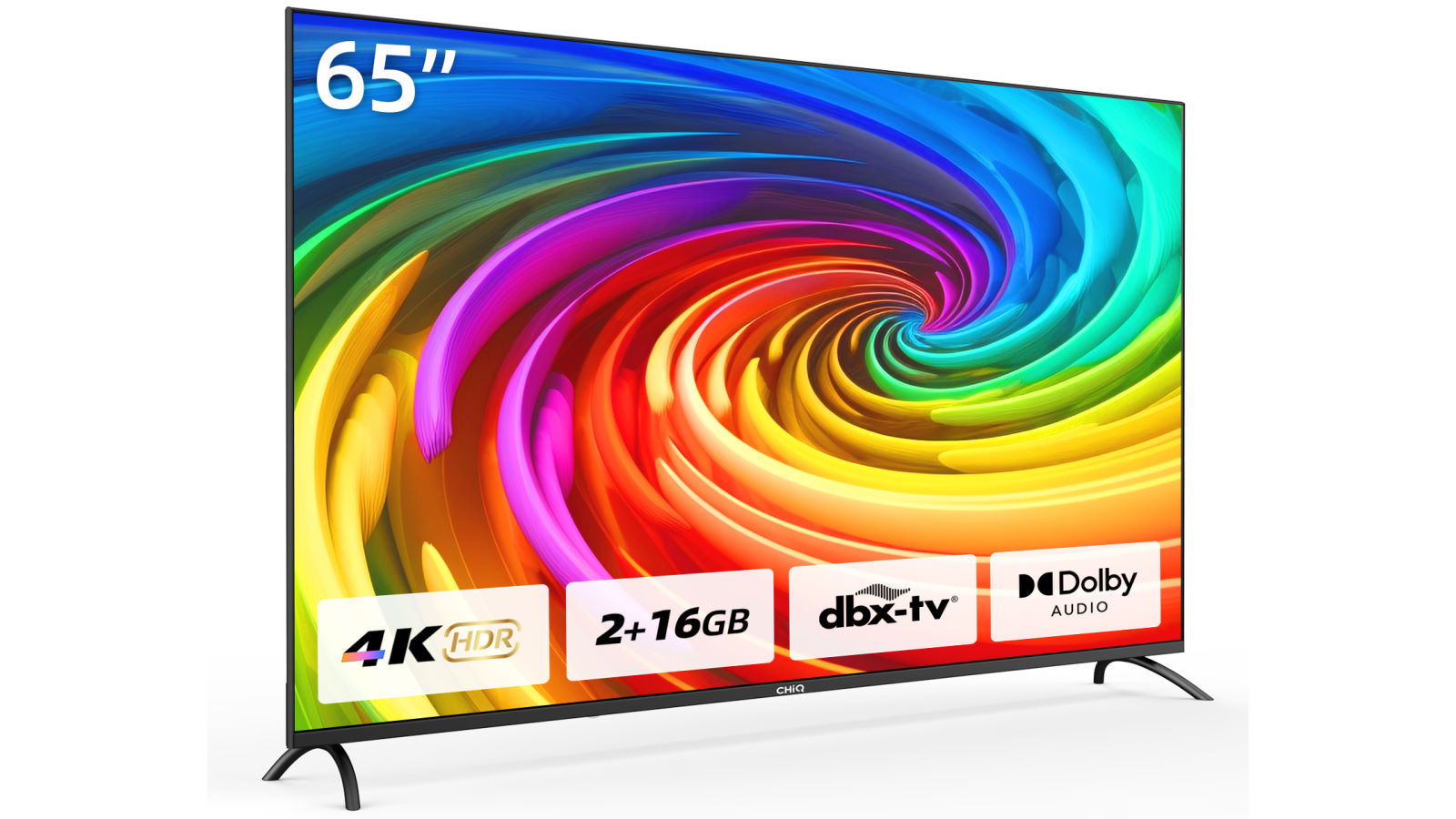 CHiQ 65-inch G7PG 4K UHD LED Google TV | Domayne